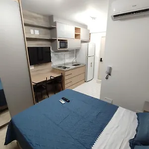 Apartamento Mobiliado No Brooklin A 2 Min Do Metrô, São Paulo